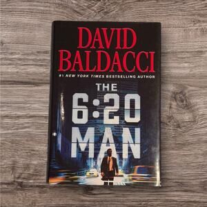 The 6:20 Man David Baldacci Thriller Mystery Suspense Novel